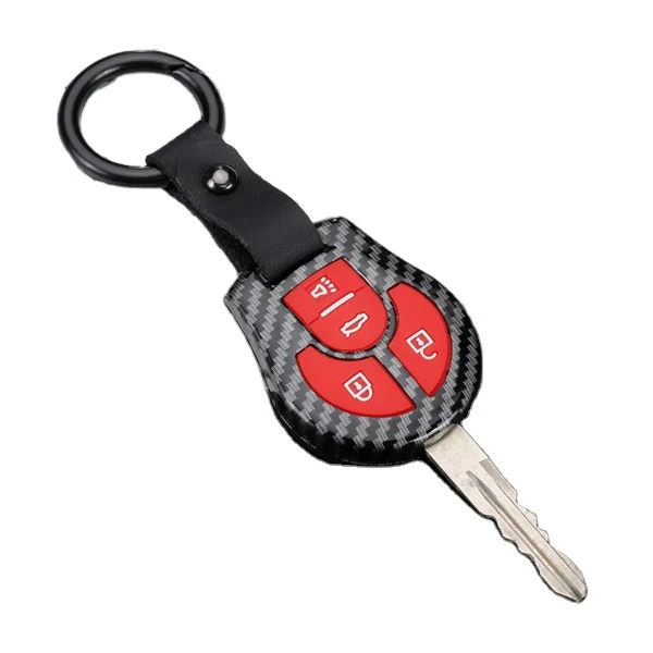 Пластиковый Чехол для автомобильных ключей с двойной защитой, силиконовый чехол для автомобильных ключей для NISSAN LIVINA, Jinsharp Teana, патруль