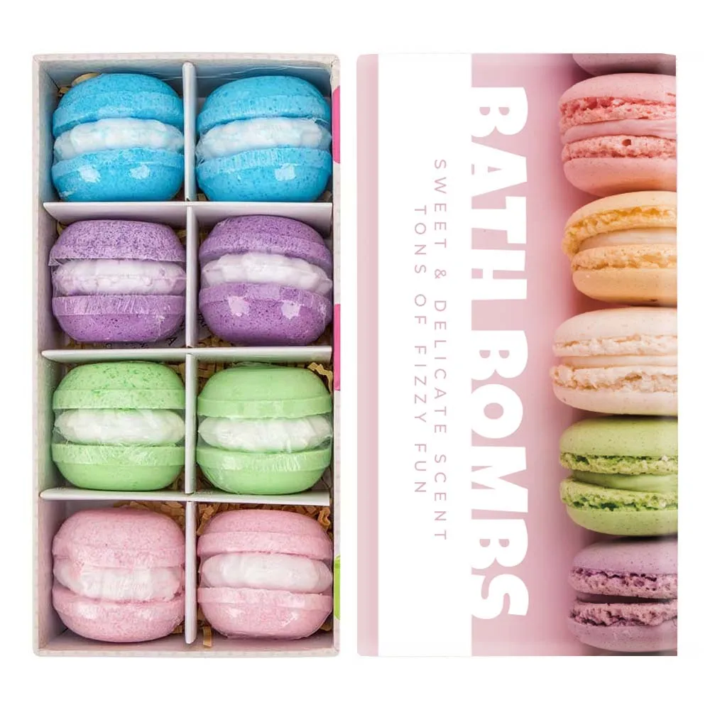 Private Label 100% Handmade Pure Essential Oil Bath Bombs Moisture Skin Fizzy Spa Bubble Bath Bombs Set for Men Women Kids