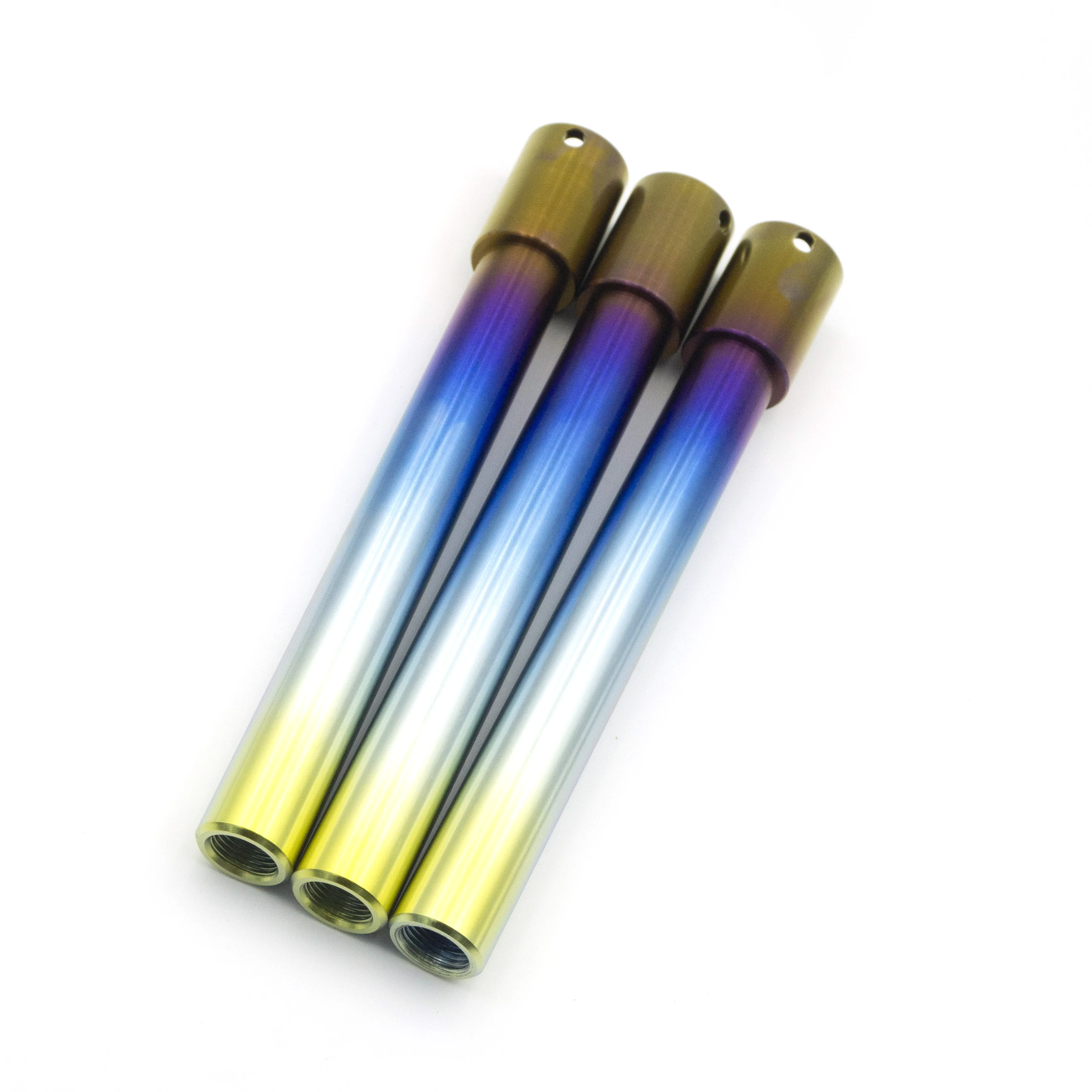 Customized CNC Machining Gr.5 Titanium Alloy Ti-6Al-4V Auto Rear/Front Drive Spline Axle m18*1.5