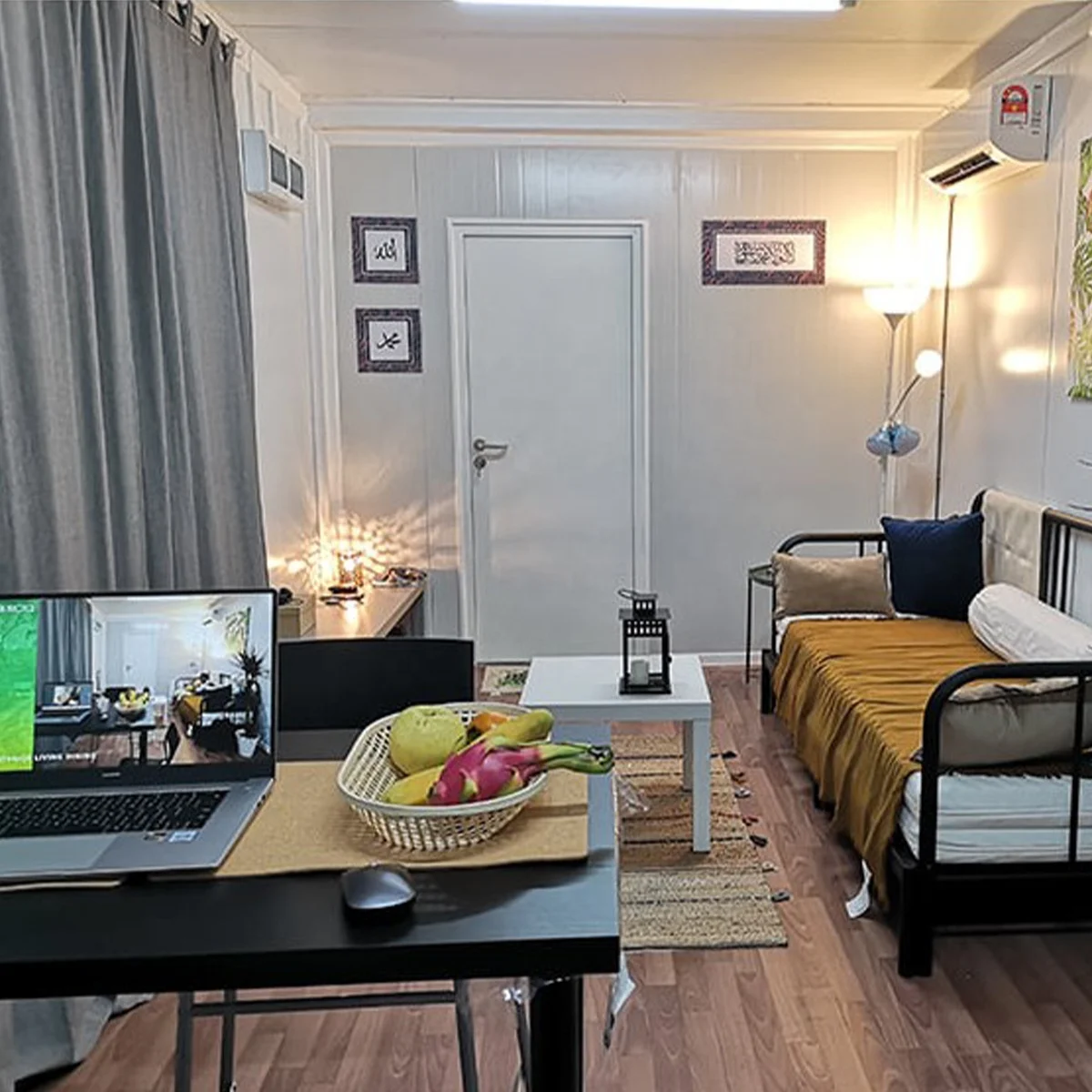 Zhongnan Detachable Custom movable prefab luxury modern prefabricated tiny house portable 2 bedroom assemble container house