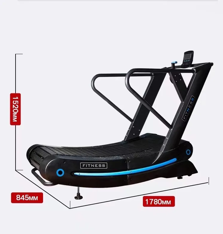 Shandong high quality wholesale self - generating curved treadmills