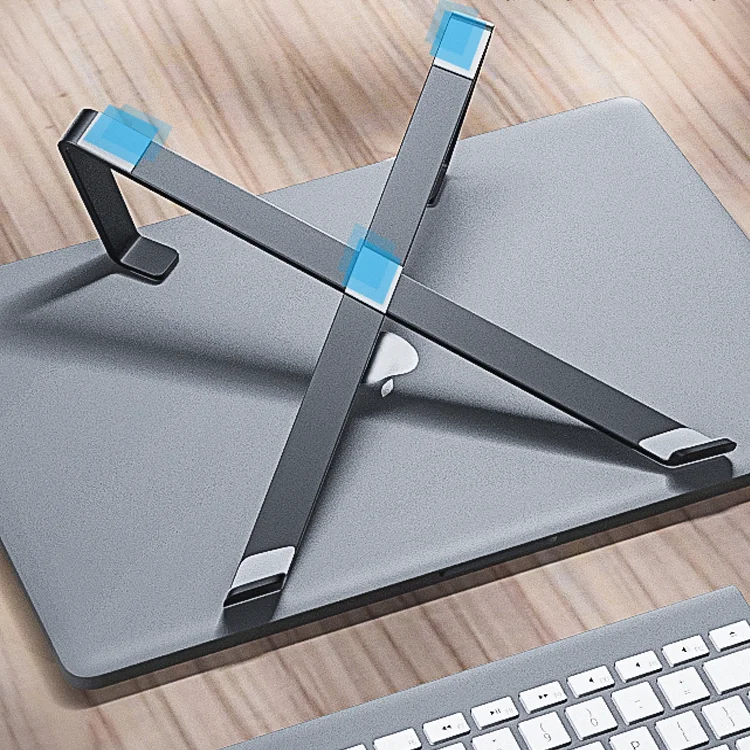 Portable Notebook Bracket Laptop Stand Folding Desktop Holder For Desk 11-17.3 Inch Laptop Stand