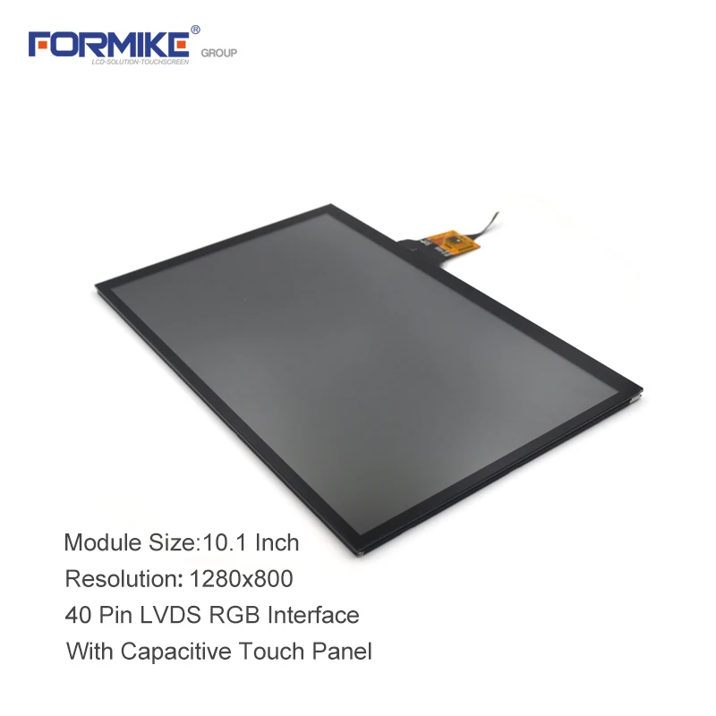 1280x800 ips lcd module LVDS 10.1 inch capacitive touch screen Panel