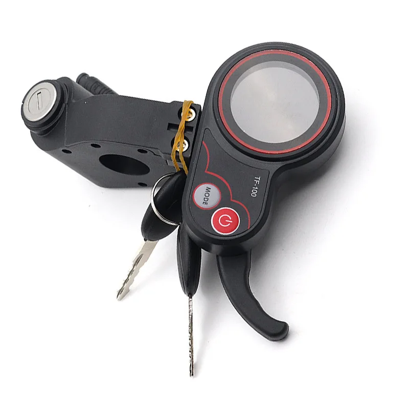 Zero LCD Display for Electric Scooter KUGOO M4 LED display switch(Green six needles) with Key replacement parts