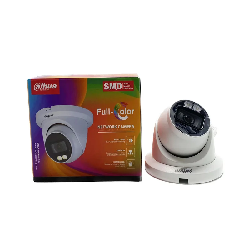 Original DAHUA IPC-HDW2249TM-S-IL 2MP Smart Dual Light Fixed-focal Eyeball WizSense Network Camera DAHUA Camera