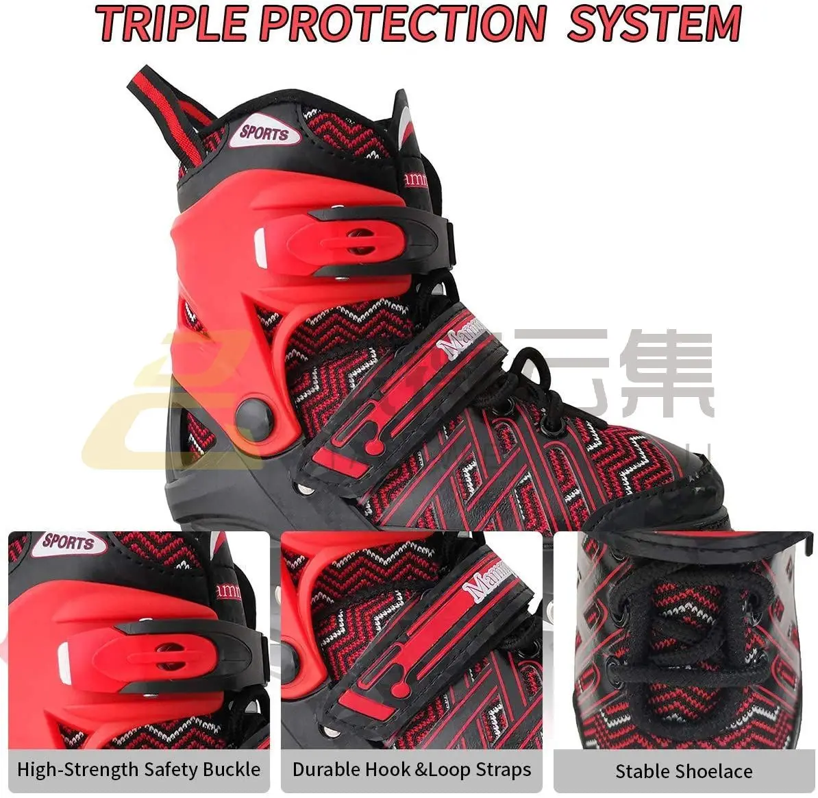 2022 New Design OEM Available 4 Wheels Inline Roller Skates Flashing Inline Skates For Kids Adult