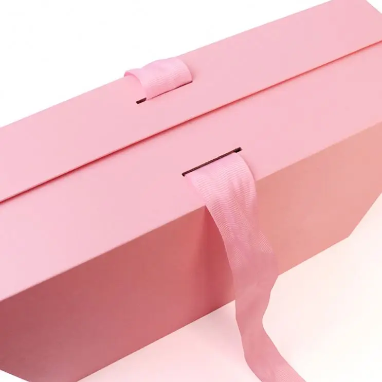 In Stock Orange Dress Box Packaging Dresses Packing Boxes for Kid Dress