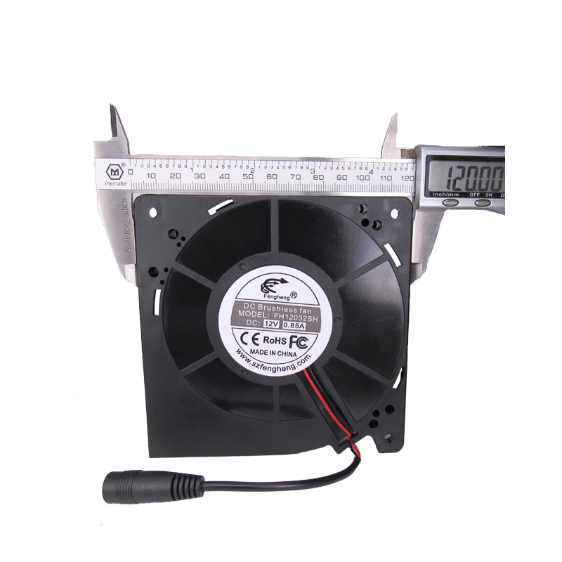 DC 12V 24V 120MM 120*120*32MM DC Brushless Durable Anti-corrosion Turbo Blower Fan 12032 for compressor