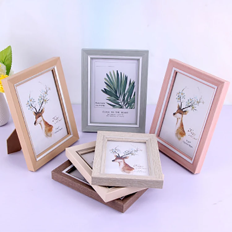 Creative wedding simple photo frame picture frame 7 inch 5 inch 6 10 16 inch A4 A3 8 set up wall