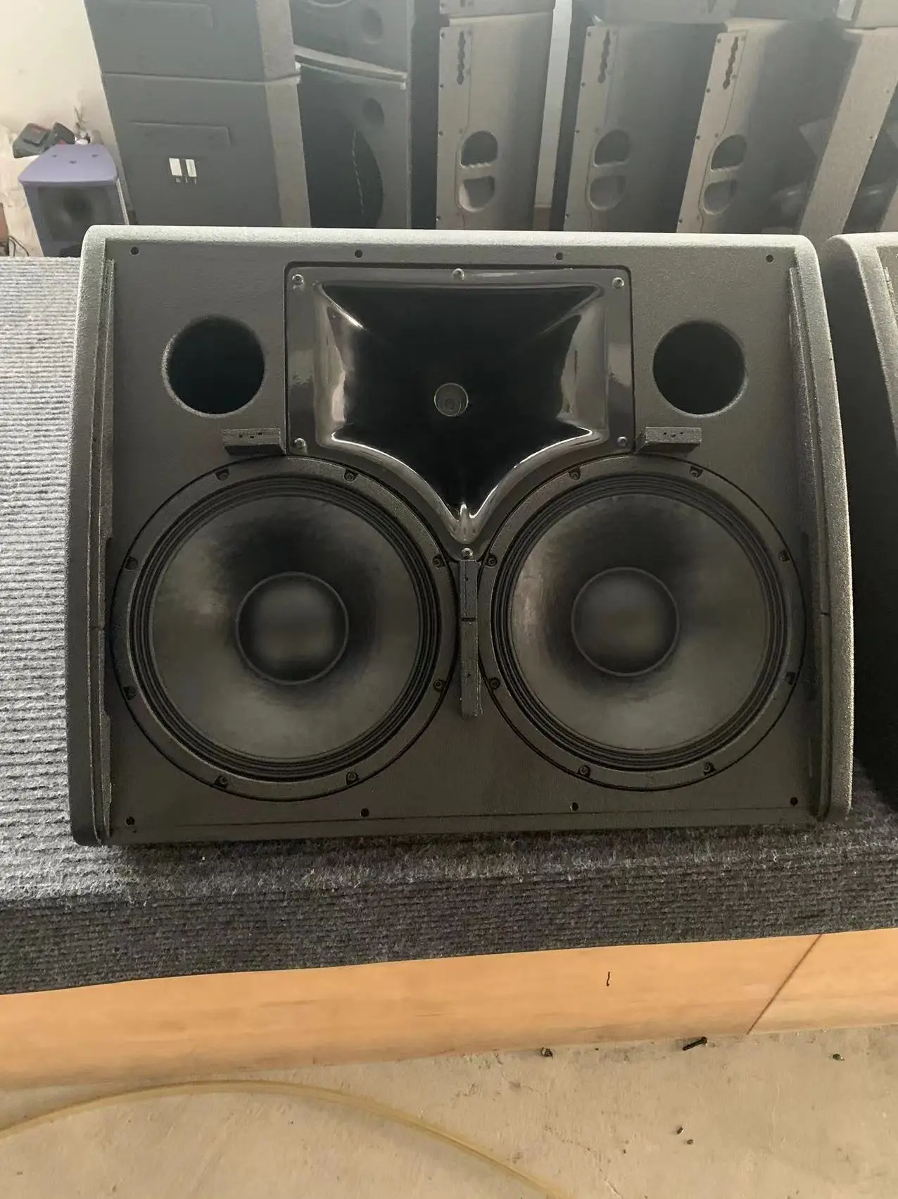 Lase Sound LA-560M double 12 inch neodymium passive active full range speaker stage sound system active studio monitor speaker