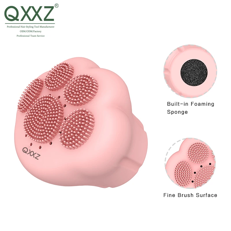 Silicone Cleansing Brush Pore Cleaner Foam Exfoliating Soft