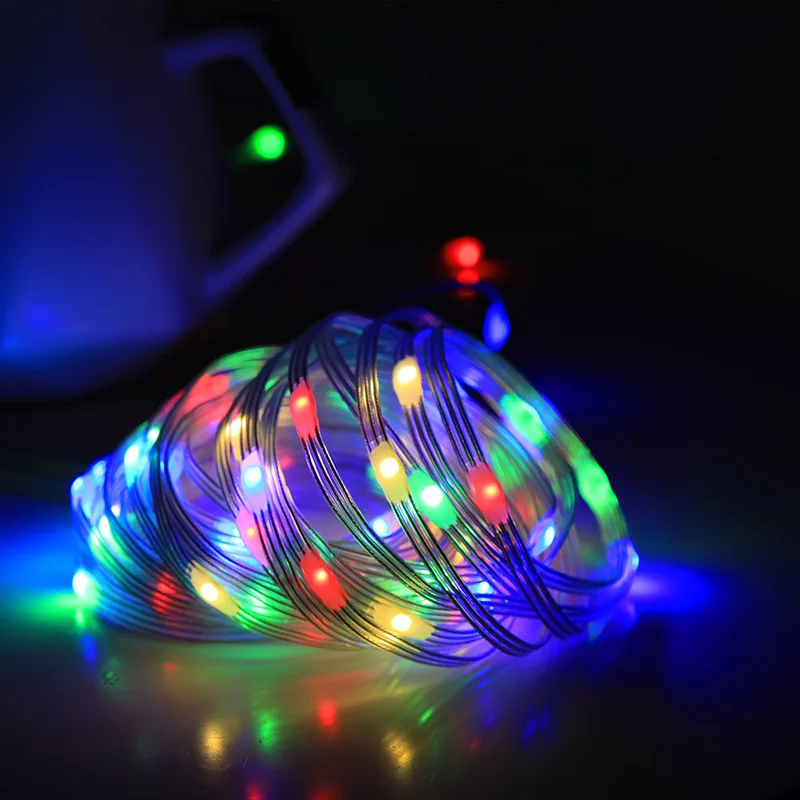 Christmas Ornament Lights 120v 60hz Strawberry Bulb Outdoor Multicolor Led String Lights