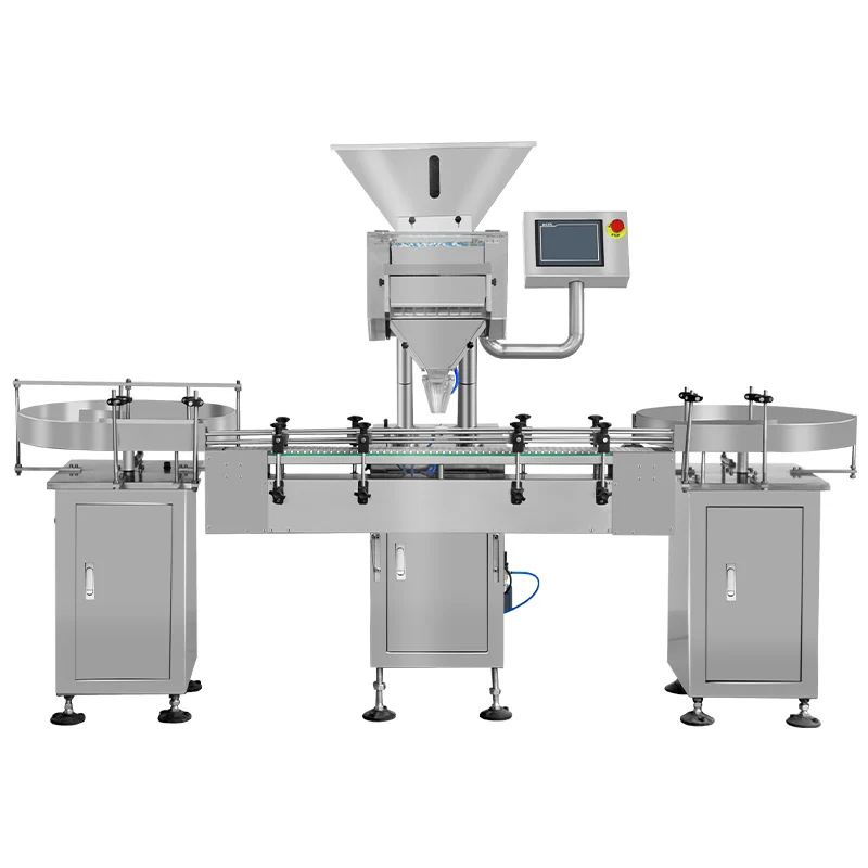 Pharmaceutical  Automatic Softgel Bottling Counter Tablet Bottle Filling Capsule Pill Electric Counting Machine