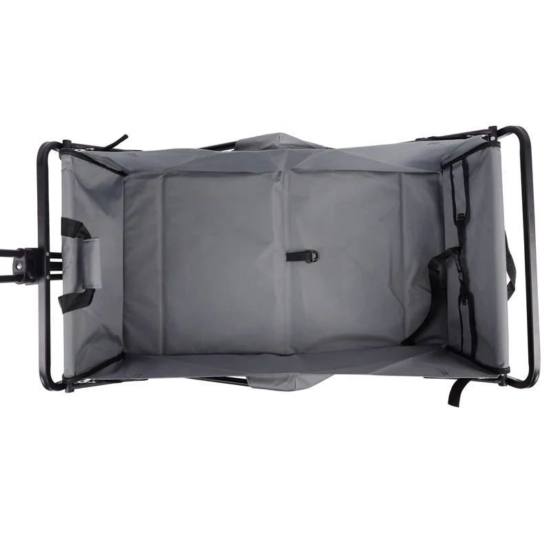 Hot Sale Folding Steel Wagon Outdoor Garden Cart Utility Beach Fishing Wagon Hand Carts