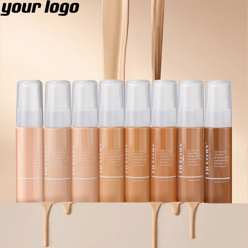 best-foundation-makeup waterproof silk liquid foundation 30ml foundation for black skin