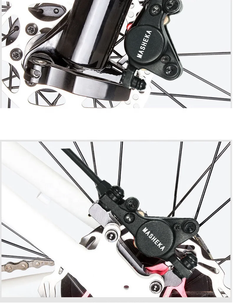 OEM customization 2 pistons bike oil brake MTB disc brake Hydraulic disc bicycle brake