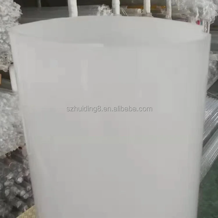 Hot Sale Led Lighting Frosted Acrylic Tube Milk White Acrylic Tube Light Diffusing Polycarbonate Tube