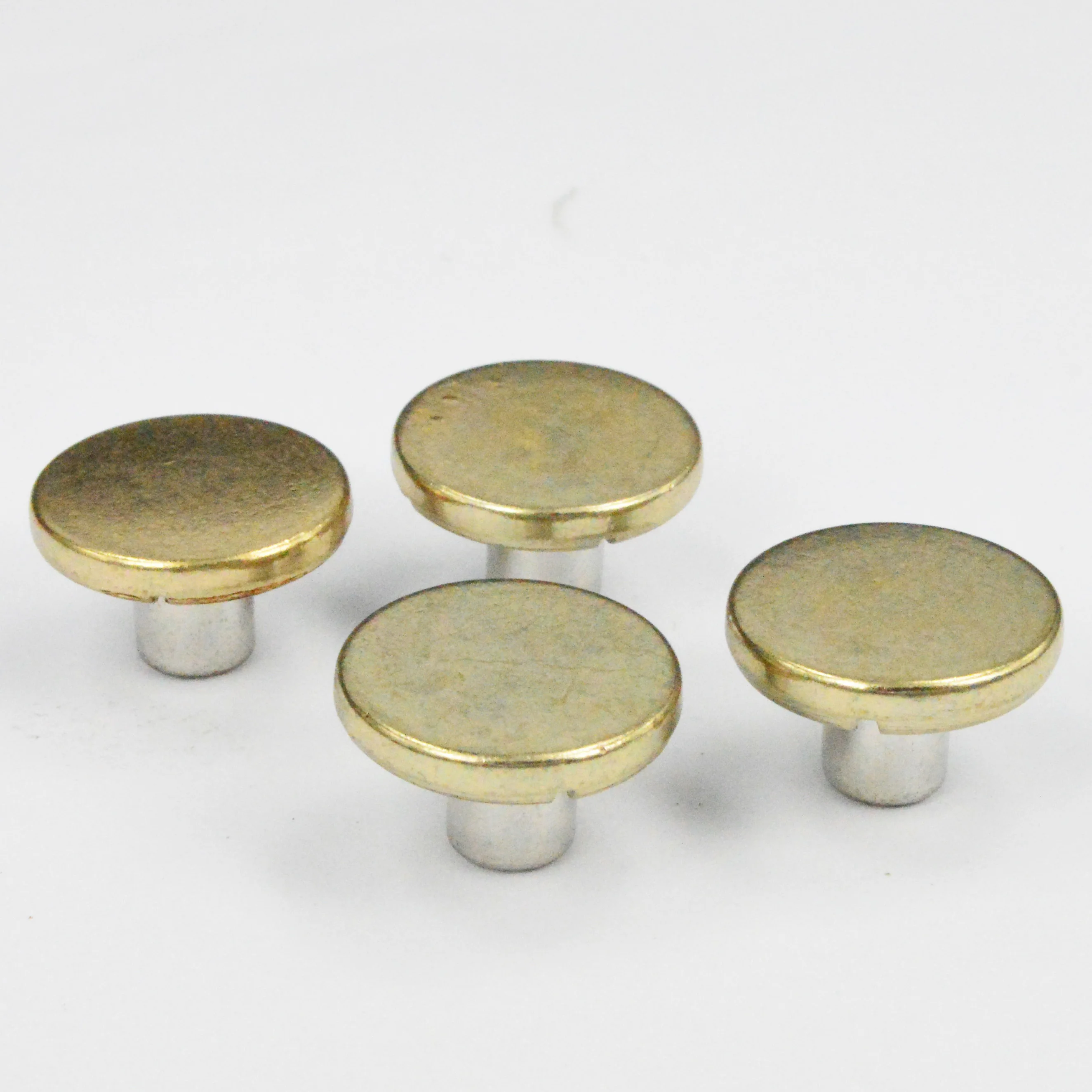 High quality eco-friendly plating metal button for jeans
