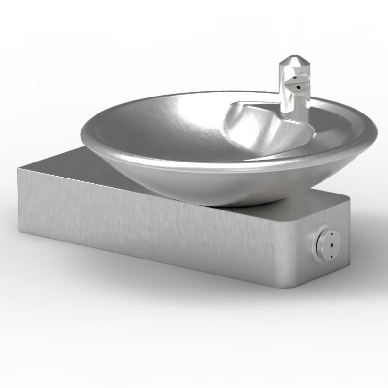 TB9 Barrier-Free wall mounted drinking fountain Single Fountain Wall Mount