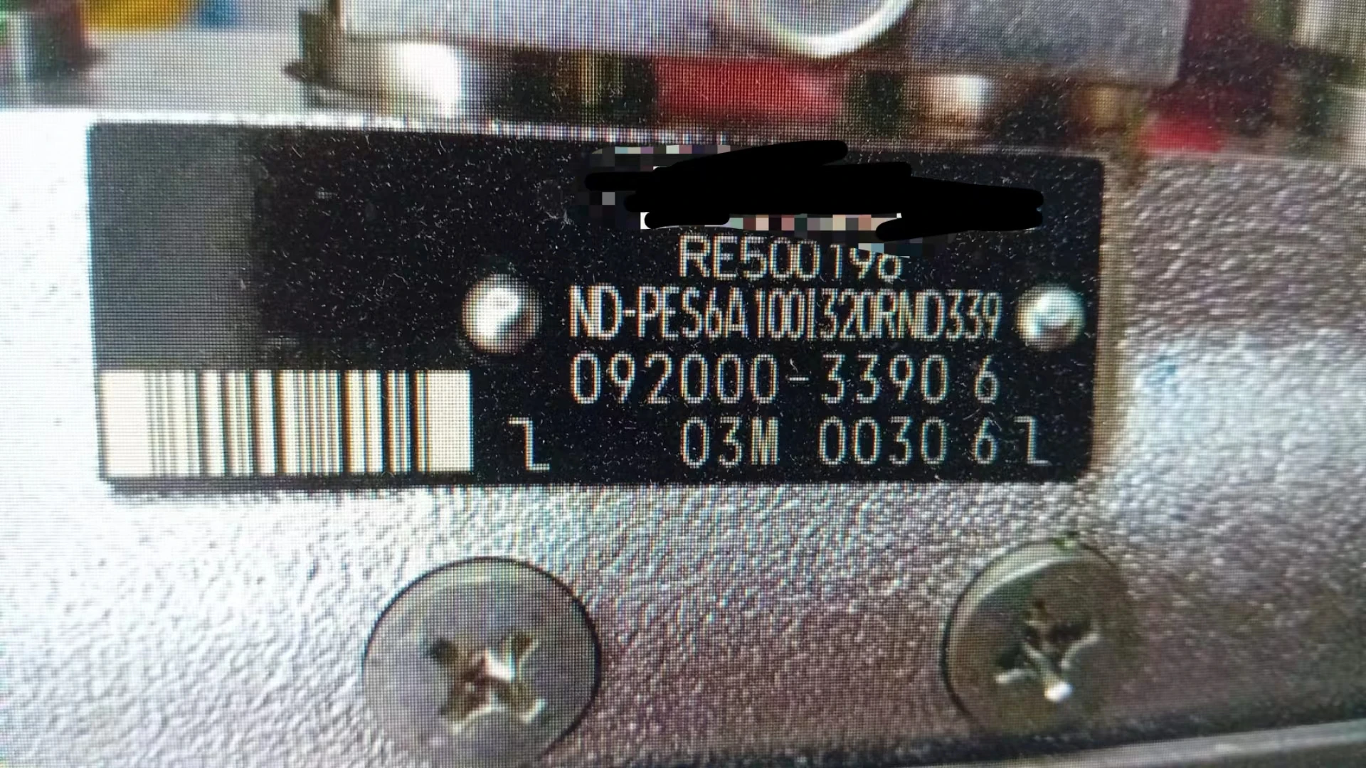 Дизельный топливный насос 0920003390 RE500196 092000-3390 для ND-PES6A1001320RND339 двигателя