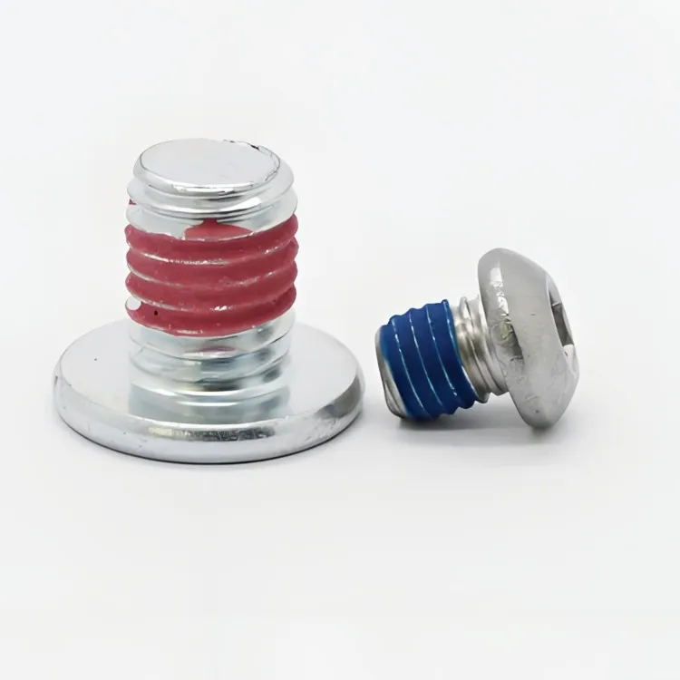 Нейлоновый патч-винт/Torx нейлоновый патч-винт качественный самоблокирующийся Синий Патч-винт Nylok