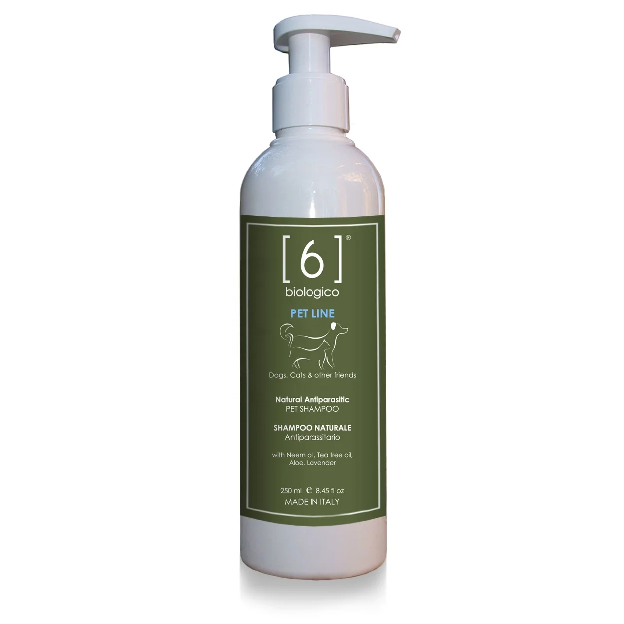 
Italian Natural Pet Products - Shampoo, Lotion, Conditioner, Ear Oil - Organic ingredients 