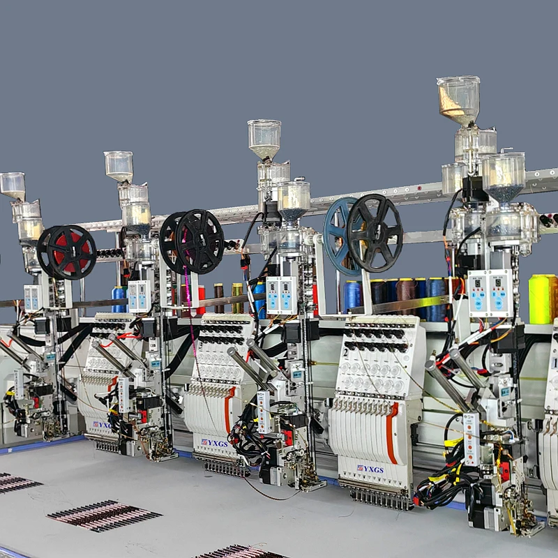 4 бисера 2 блестки вышивальная машина компьютерная