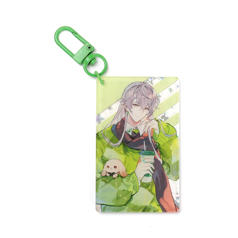 Customized Anime Character Acrylic Keychains Custom Blank Disc Acrylic Keychain Double Side Acrylic Key Chain