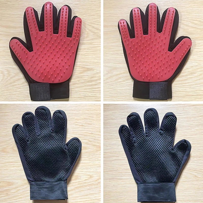 Silicone Deshedding Shedding Bath Cat Dog Pet Grooming Glove for Pet