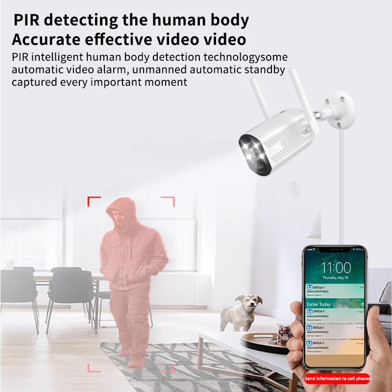 manufacturer 1080P wifi CCTV camera outdoor home security surveillance wireless IP outdoor network  security camera