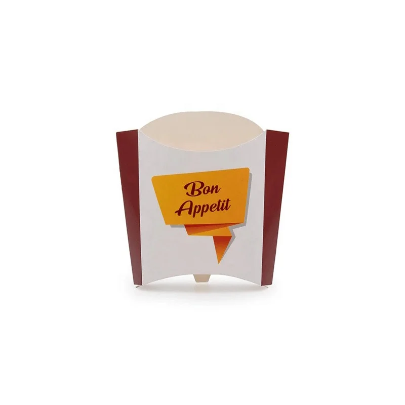 Custom Logo Takeaway French Fries Packaging Box Fast Food Truck Packaging Fried Chicken Nugget Boxes Food Container Set