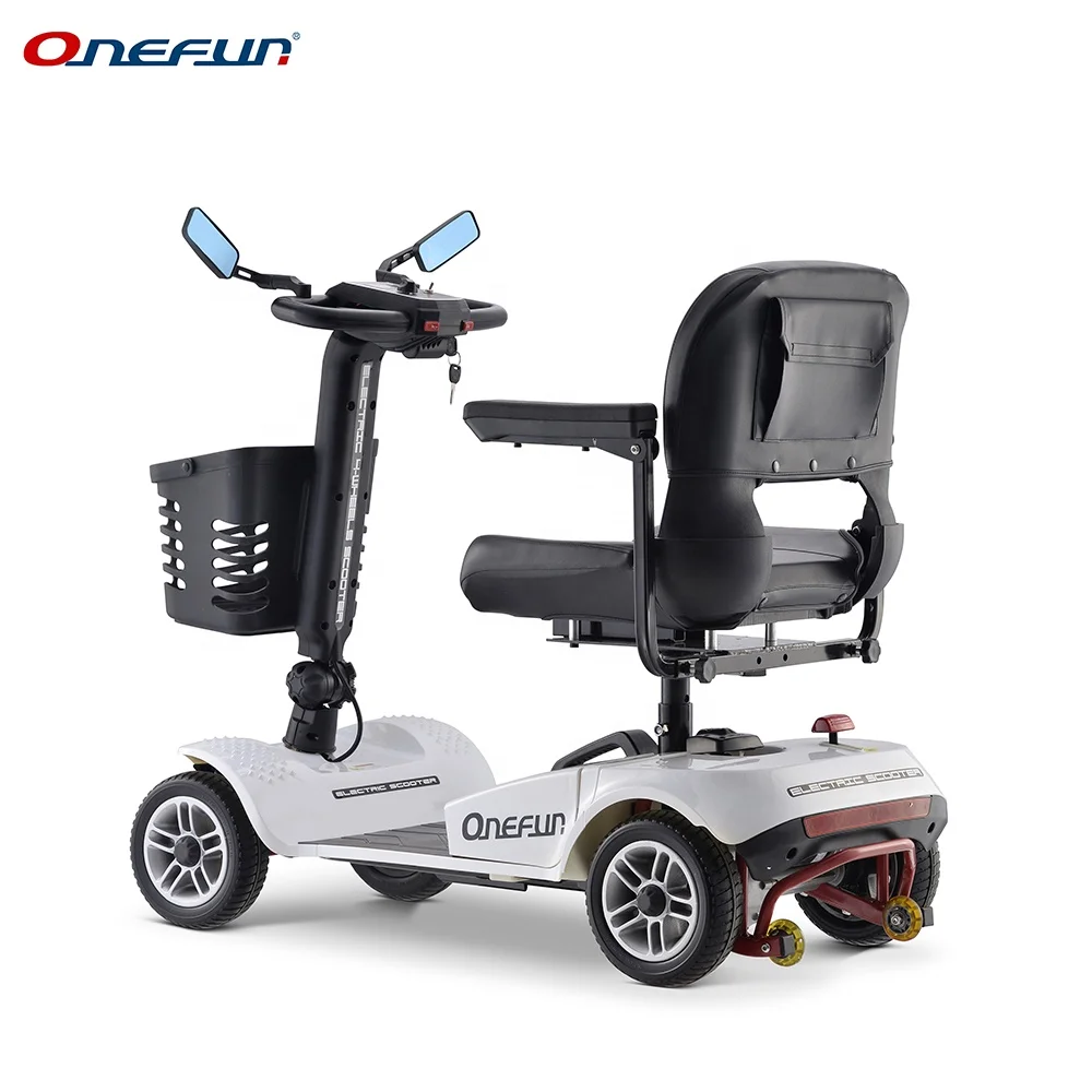 
light weight 24V 250W 4 wheel folding electric mobility scooter for adult 