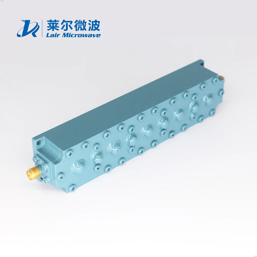 High Frequency 4400MHz Microwave  Ultra Low Loss Military Grade Cavity Rf Filter with S MA Female connector
