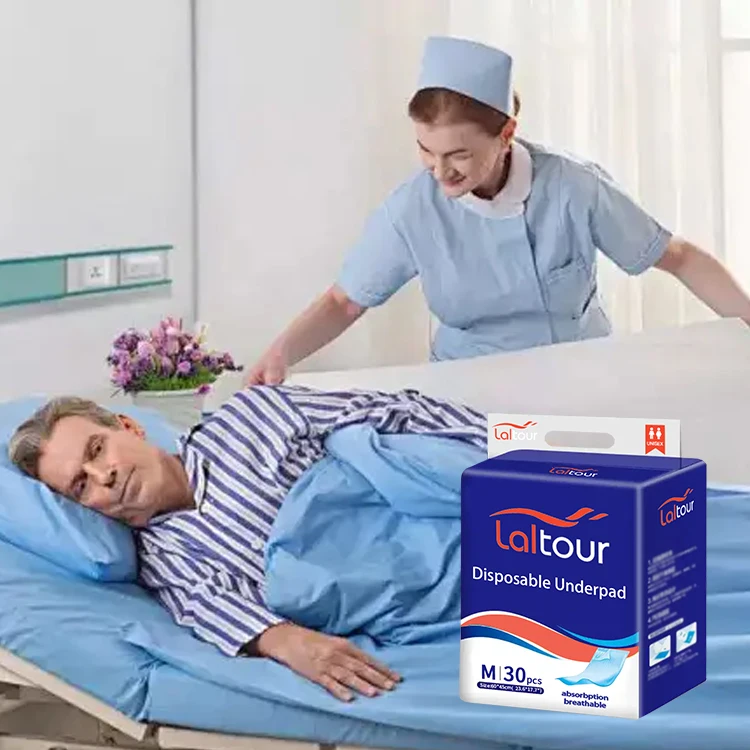 Disposable Adult Underpad Absorbency Pad Medical Waterproof Bed Sheet