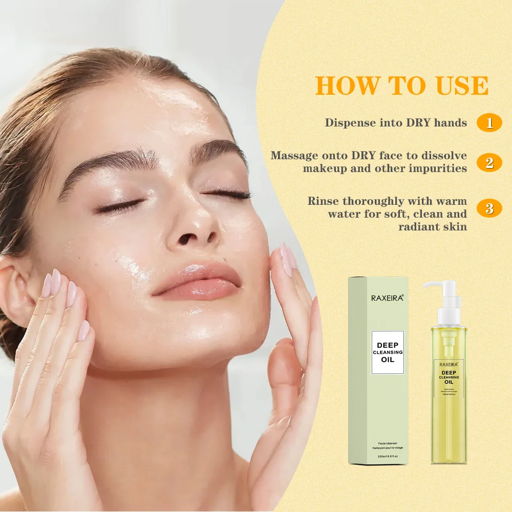 Private Label Skin Care Nourishing Refreshing Daily Makeup Remover Pure Cleansing Oil