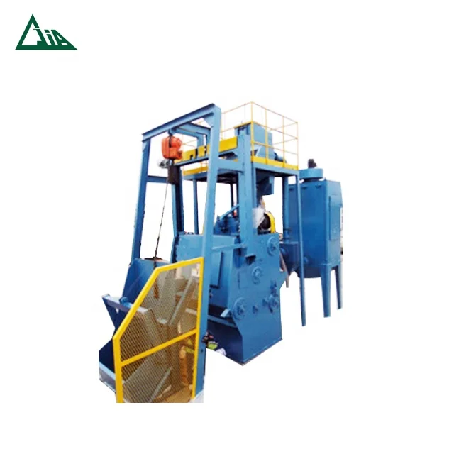 Professional manufacturer QR3210A tumble belt/ rotoblast shot blasting machines for pipe fittings
