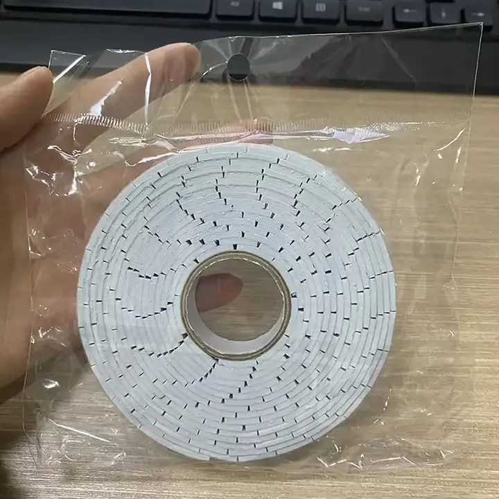 Pre cut square double sided adhesive heavy duty blister packing mounting household multi purpose eva foam tape