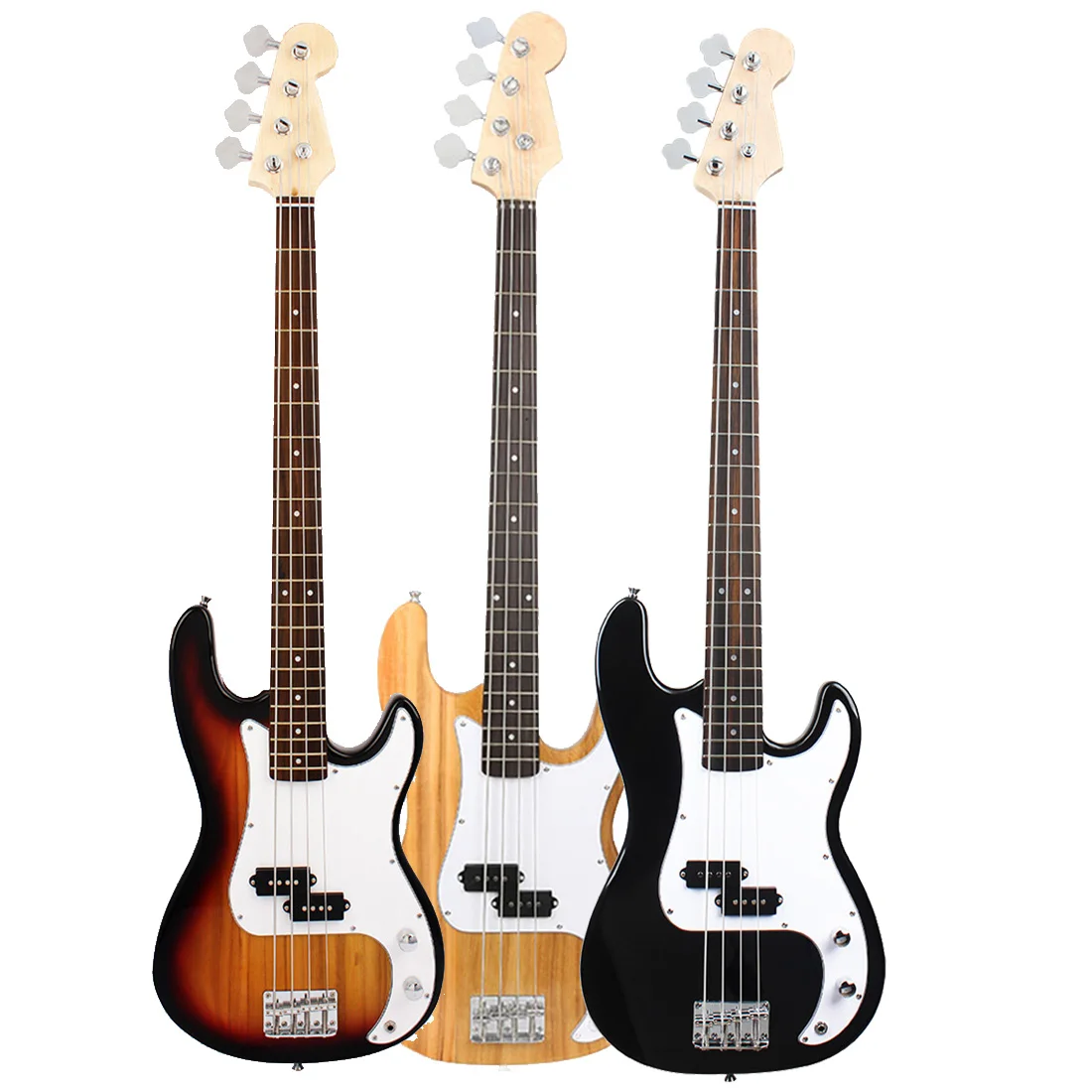 
OEM Chinese Factory made Cheap High Quality electric acoustic bass guitar 4 strings 