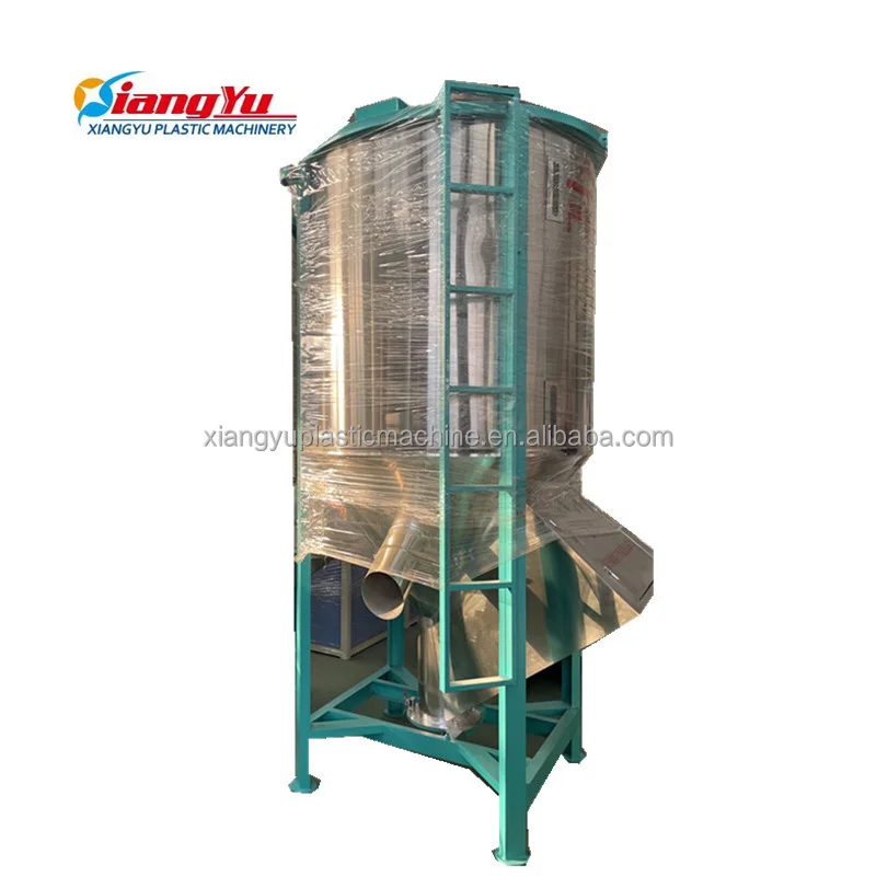 Промышленное оборудование для сушки и смешивания сырья из нержавеющей стали вертикального типа гранулы бункер смеситель сушилка