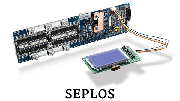Seplos 50A/100A/150A/200A 24V/48V CAN/RS485 8s 16s Защитная плата с литиевым умным аккумулятором 200A bms Lifepo4 10E seplos