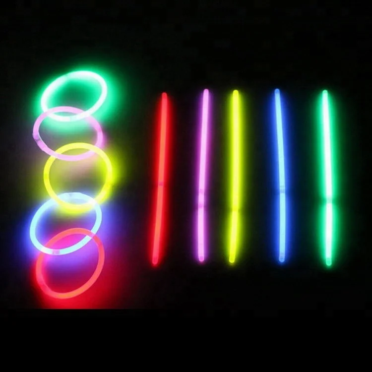 Nicro 8 Inch Glow Stick Pack Kids Child Factory Neon Party Supplies Luminous Led Bracelet Necklace Glasses Light Stick
