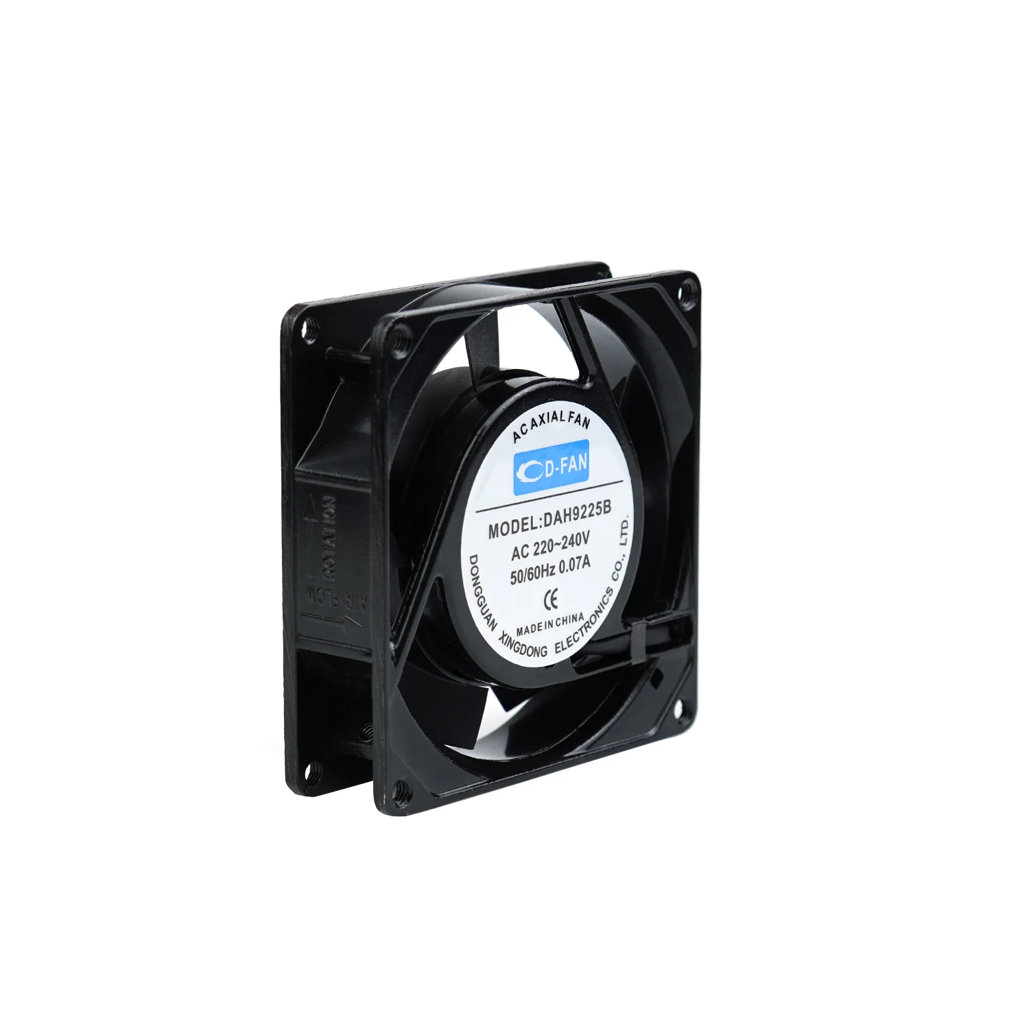90*90*25mm brushless cooling fan 220v cooler with PWM 90mm AC axial industrial fan