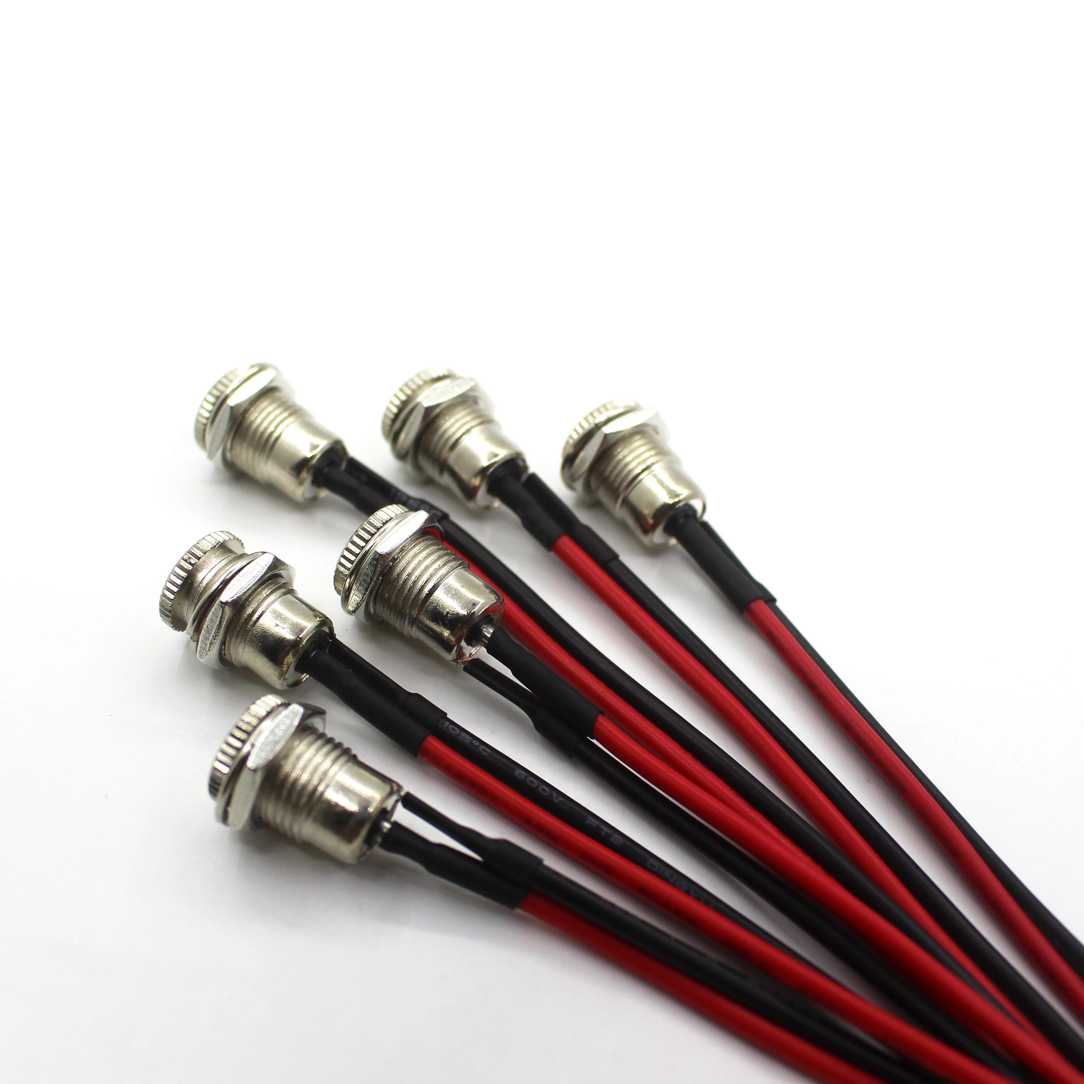 DC-099 5.5 mm x 2.1mm nickel plated DC Power Jack Socket Female Panel Mount Connector 5.5*2.1 5.5*2.5 5.5X2.5 dc099