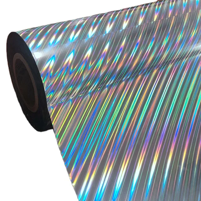 Seamless Rainbow PET Holographic Lamination Film Holographic Film BOPP Holographic Film