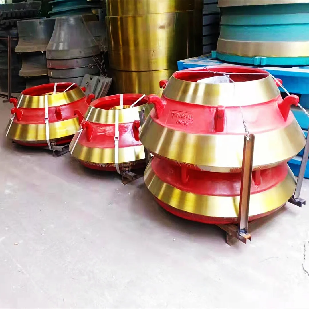 High Manganese Cone Crusher Spare Parts For Mets0