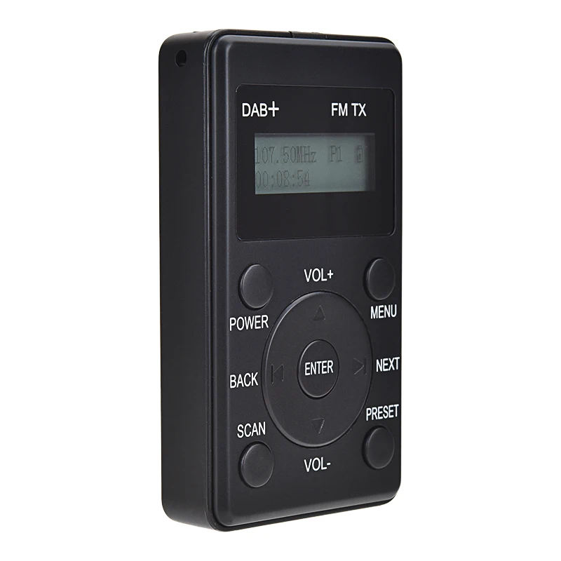 Nice Price Portable MIni Pocket Digital  DAB  Radio Time Setting With Home FM Radio