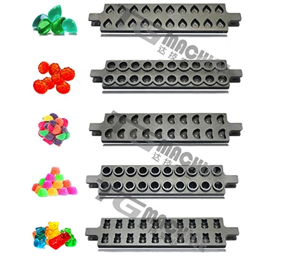 Famous brand motor sour and sweet gummy candies making machine automatic central-filled soft candy making machine