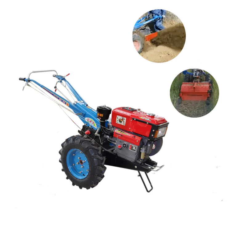 SENRIDA Brand 6HP 12HP 15HP 20HP plow for walking tractor/corn harvester for walking tractor/diesel walk-behind tractor