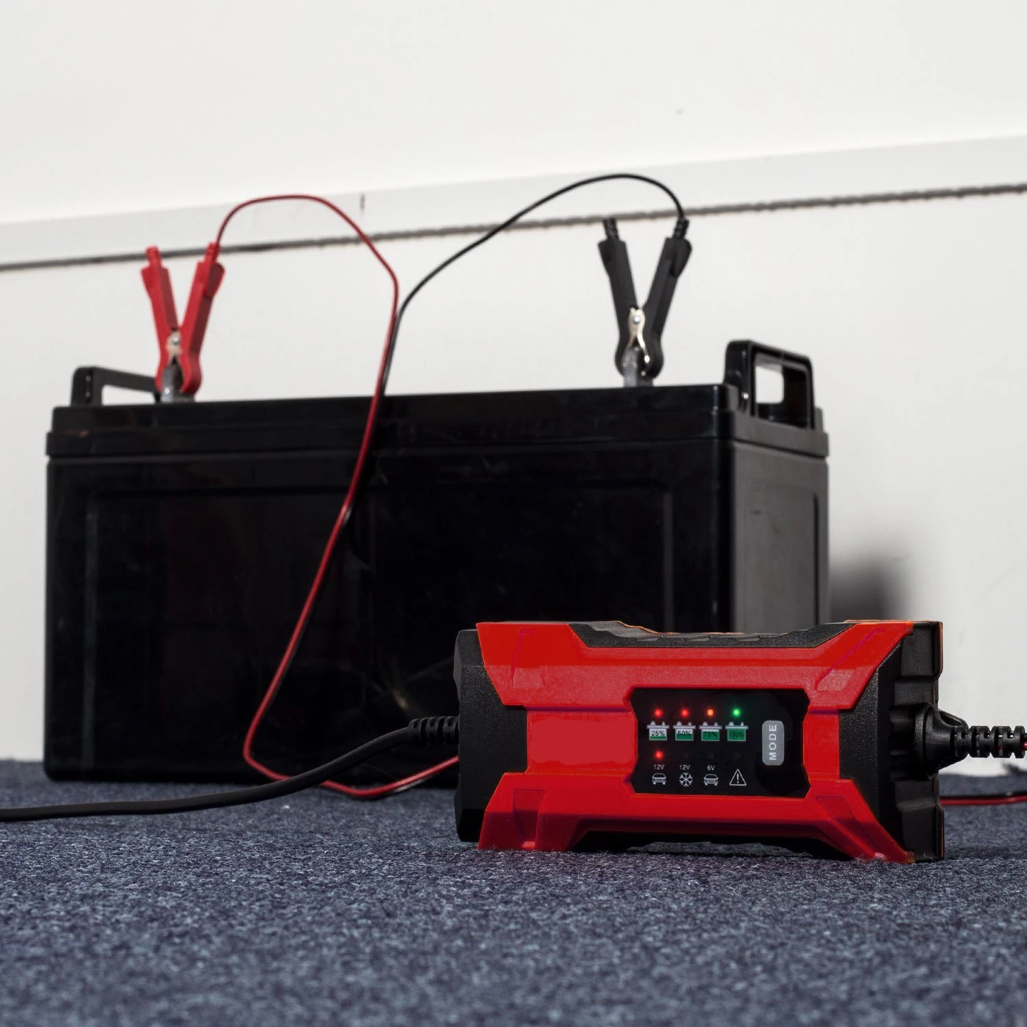 BT-Z2.0ALED 35W автоматическое свинцово-Кислотное бортовое зарядное устройство 6V 12V 2A