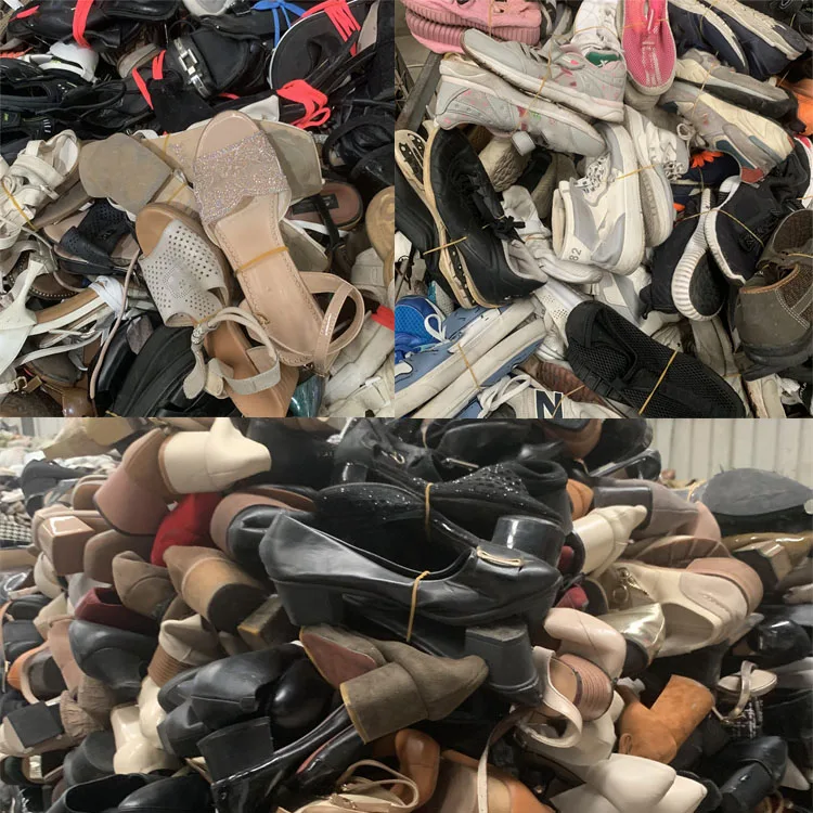 Bulk Used ladies Shoes woman Second Hand mixed leather sports and casual  shoes Bale